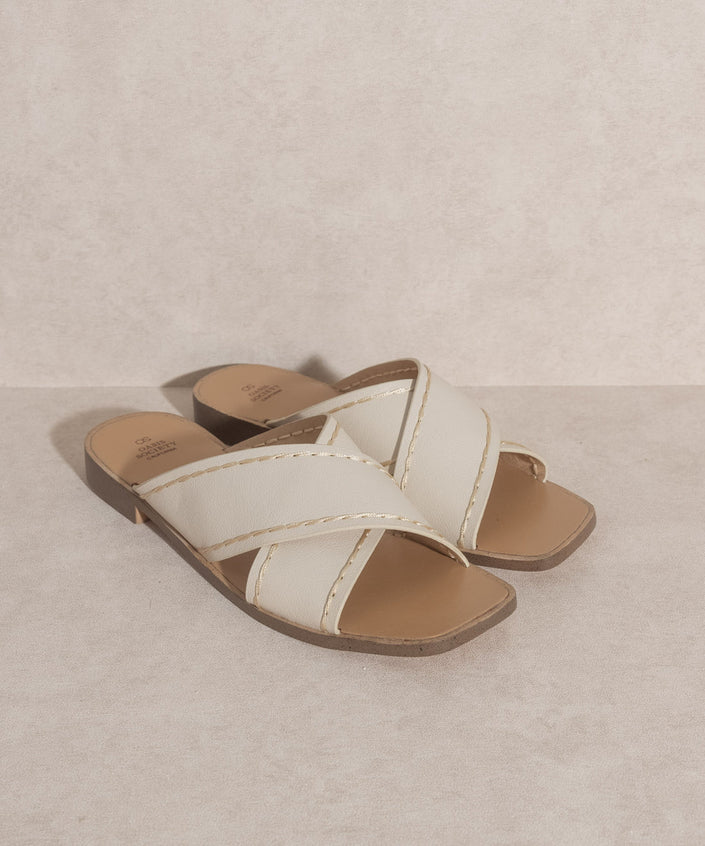 The Stella Flat Sandal - Distractions Clothing