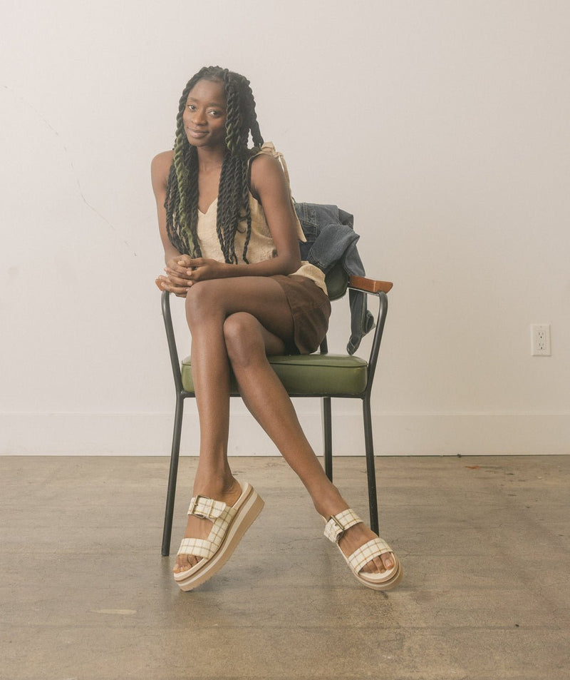 The Theresa Platform Sandal - Distractions Clothing