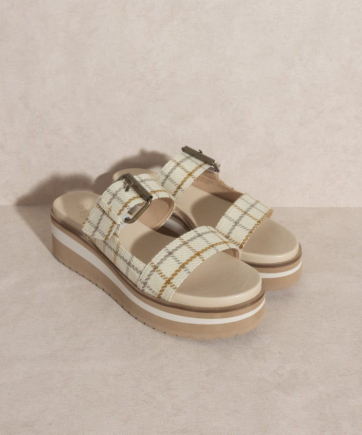 The Theresa Platform Sandal - Distractions Clothing