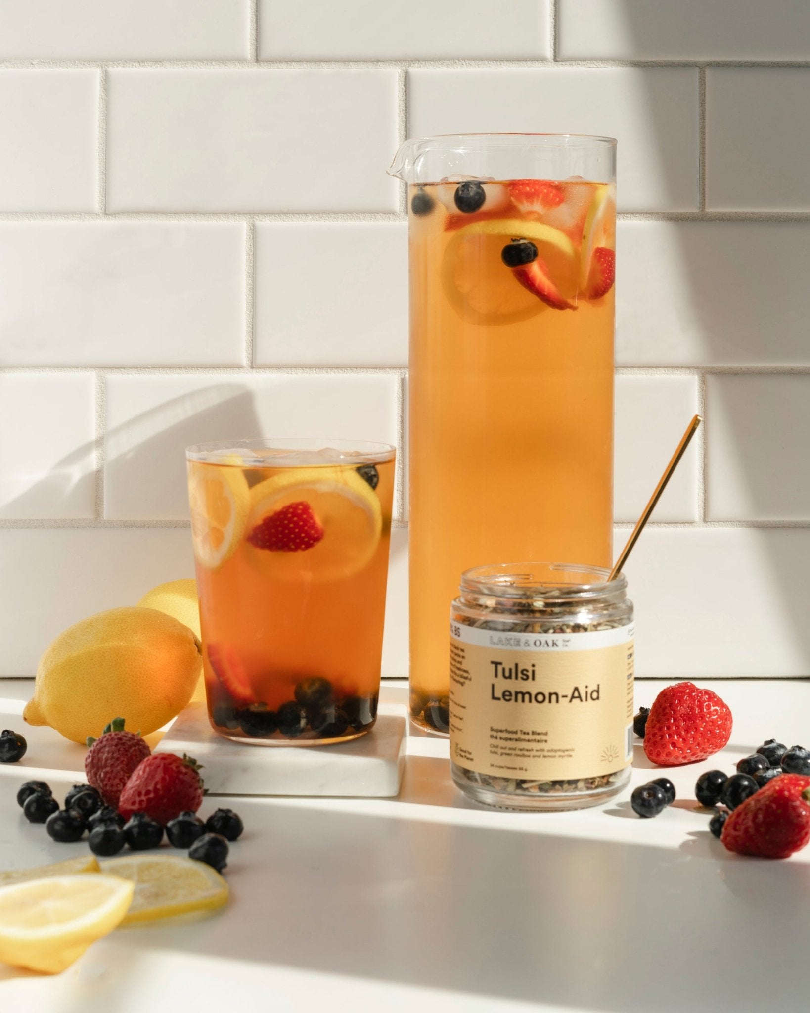 Tulsi Lemon - Aid Tea Blend - Distractions Clothing