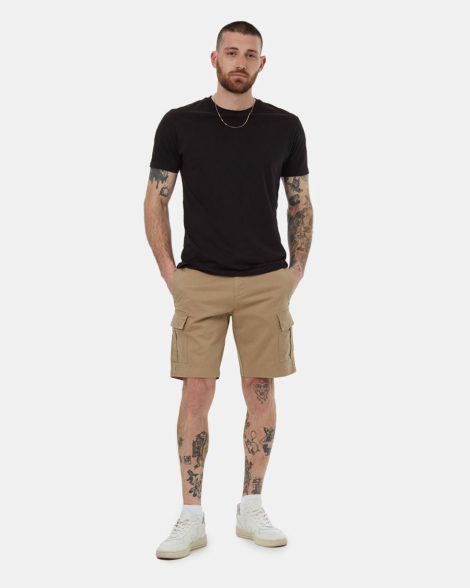 Twill Cargo Short - Distractions Clothing