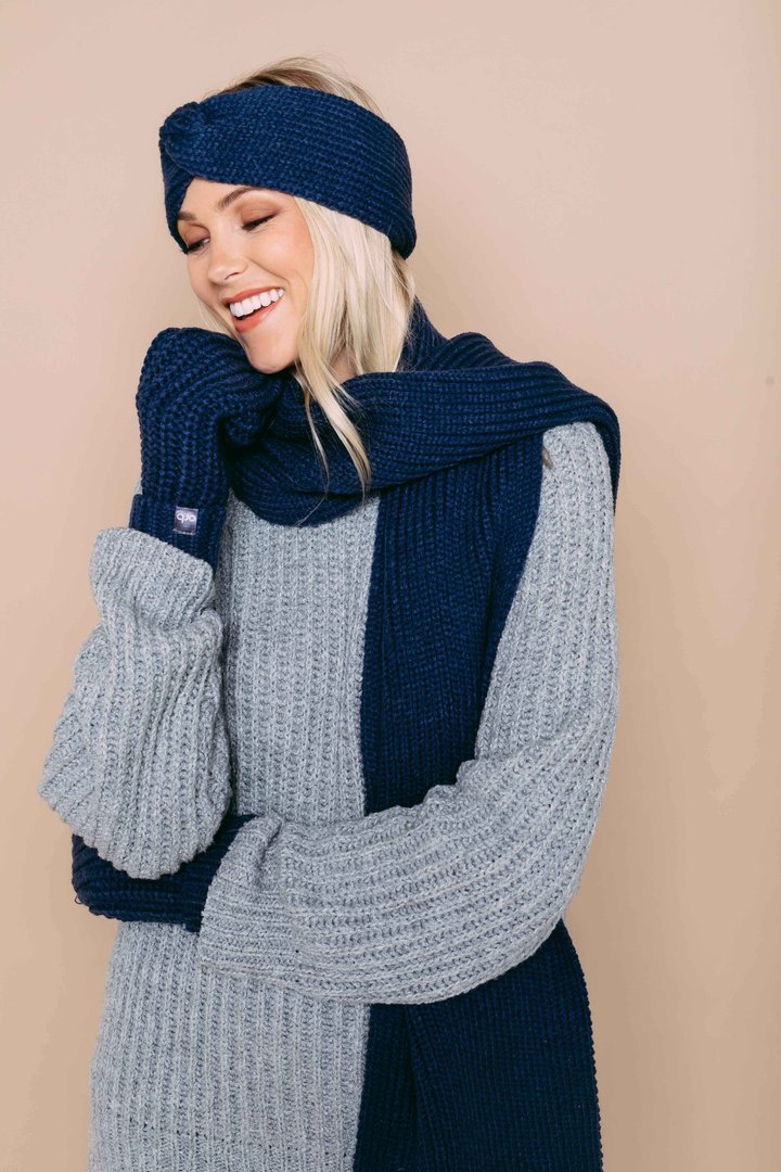 Vail Chunky Rib Scarf - Distractions Clothing