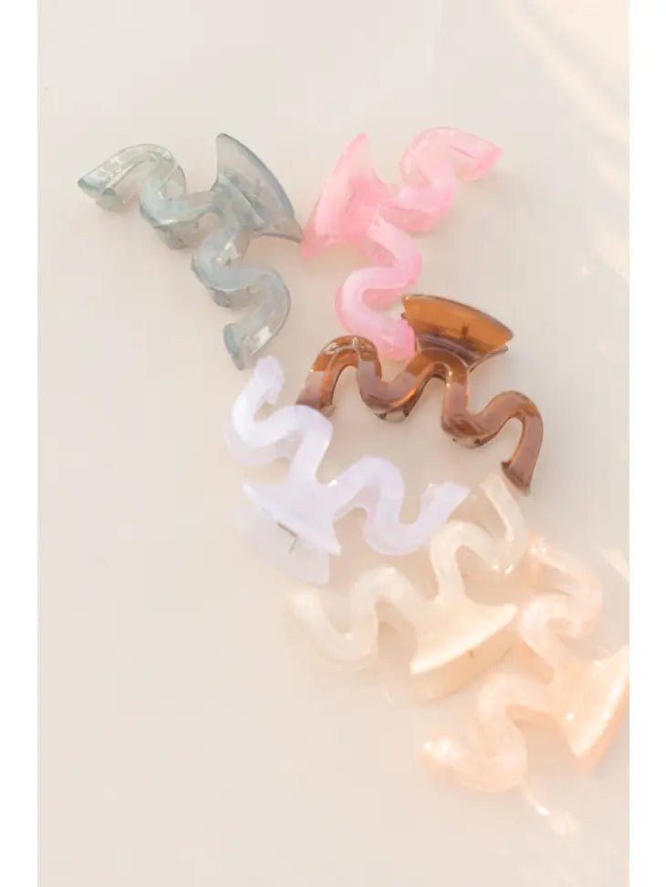 Wavy Candy Hair Clip - Distractions Clothing