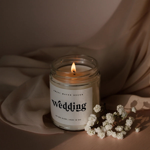 Wedding Soy Candle - Distractions Clothing