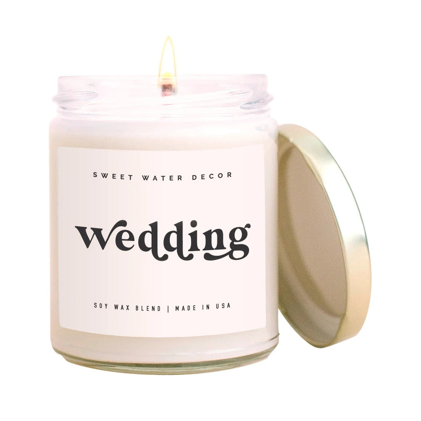 Wedding Soy Candle - Distractions Clothing