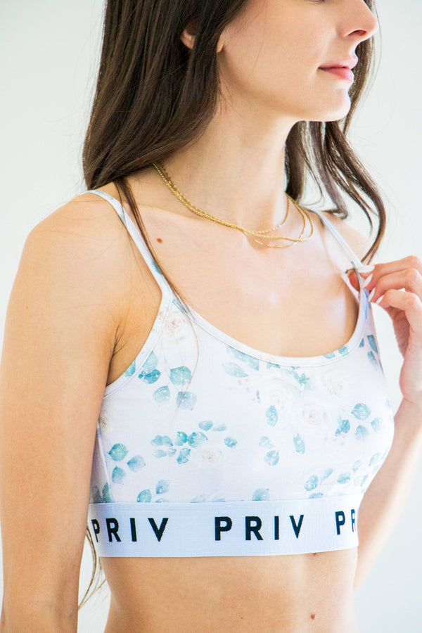 White Rose Sweet Cheeks Intimates Set - Distractions Clothing
