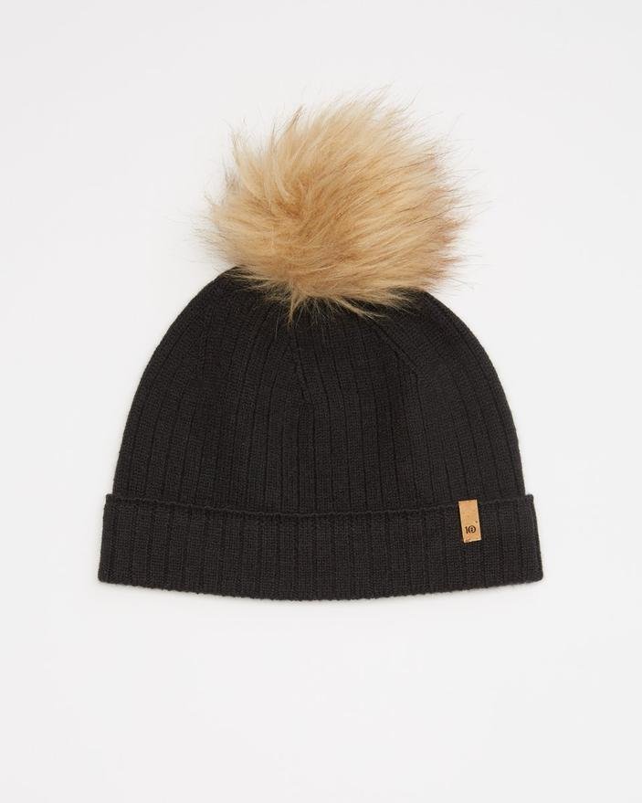 Wool Pom Beanie - Distractions Clothing